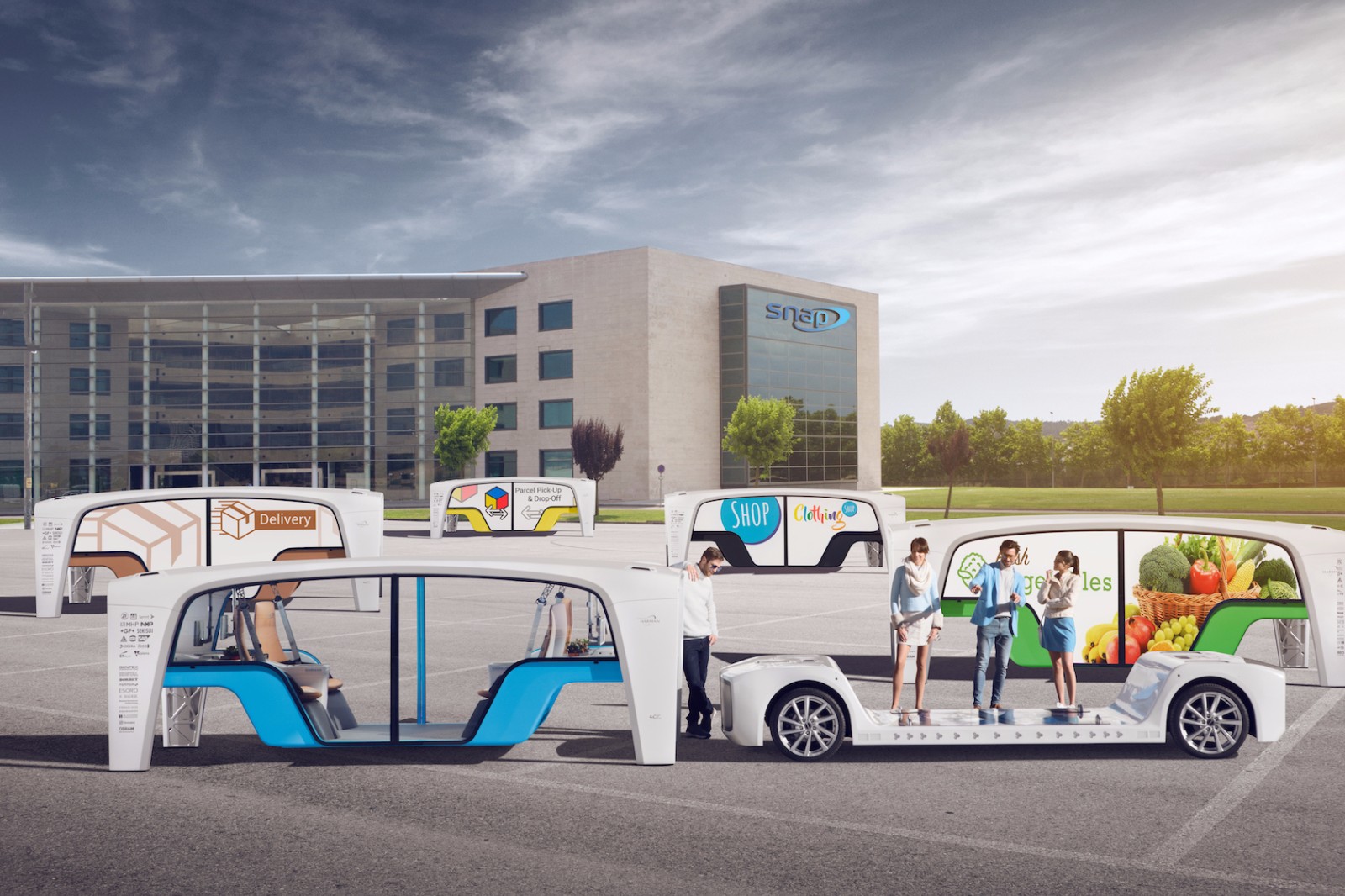 移动的网吧?2018ces上最有趣的概念车提前泄