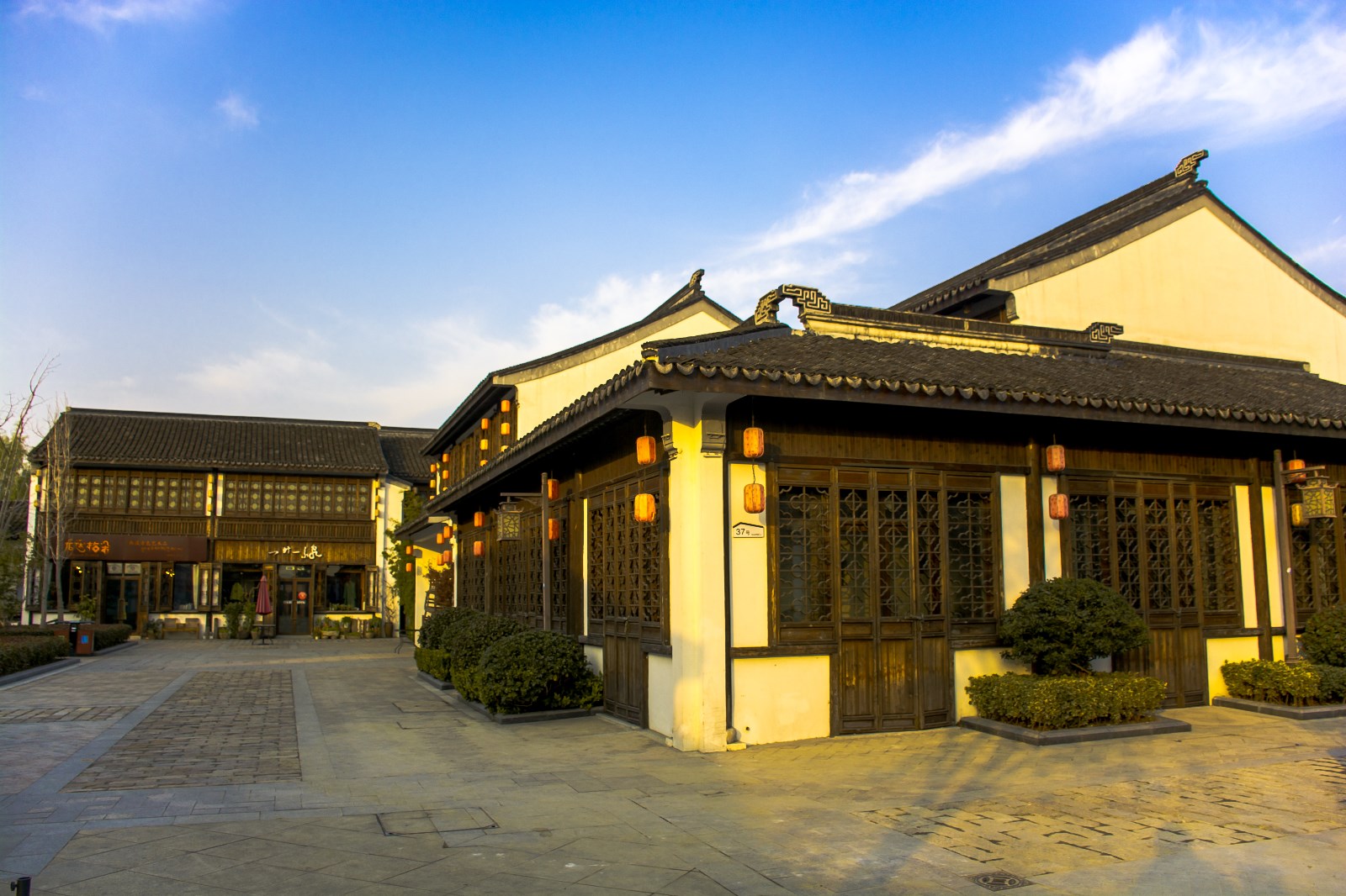 苏州一个园林式城市斜塘老街