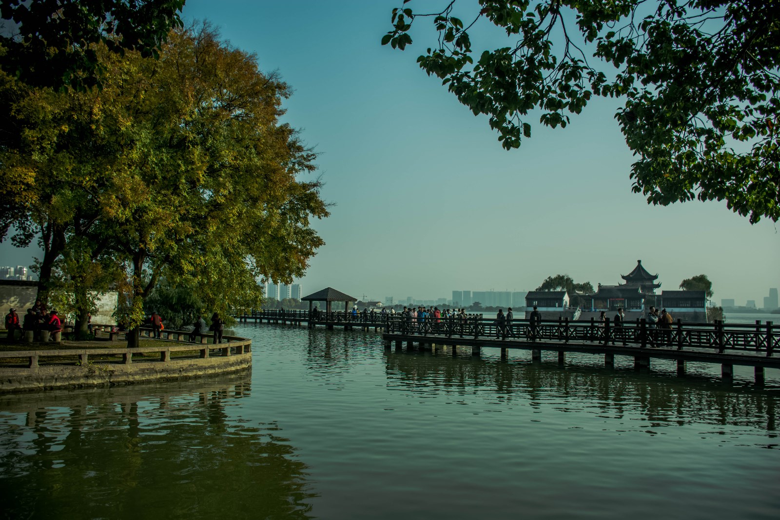 苏州景区——吴中石湖
