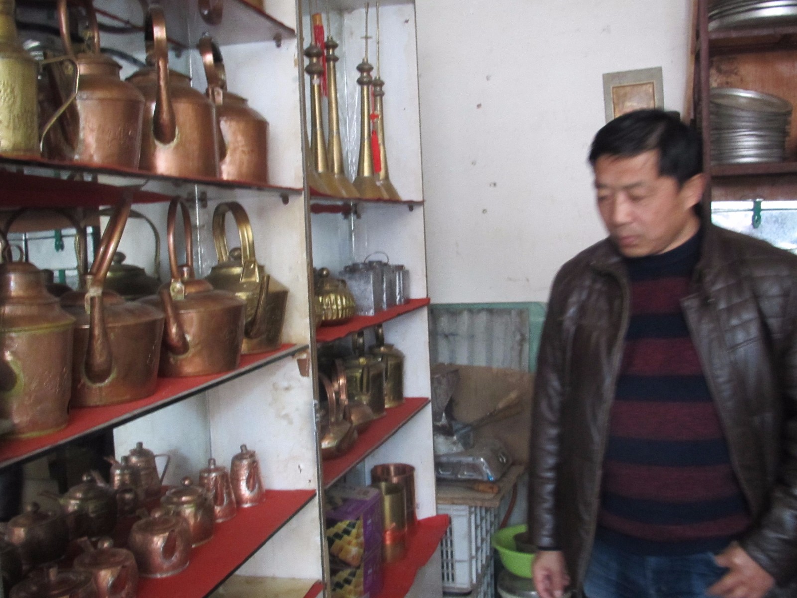 铜壶技艺已获得安徽省非物质文化遗产项目