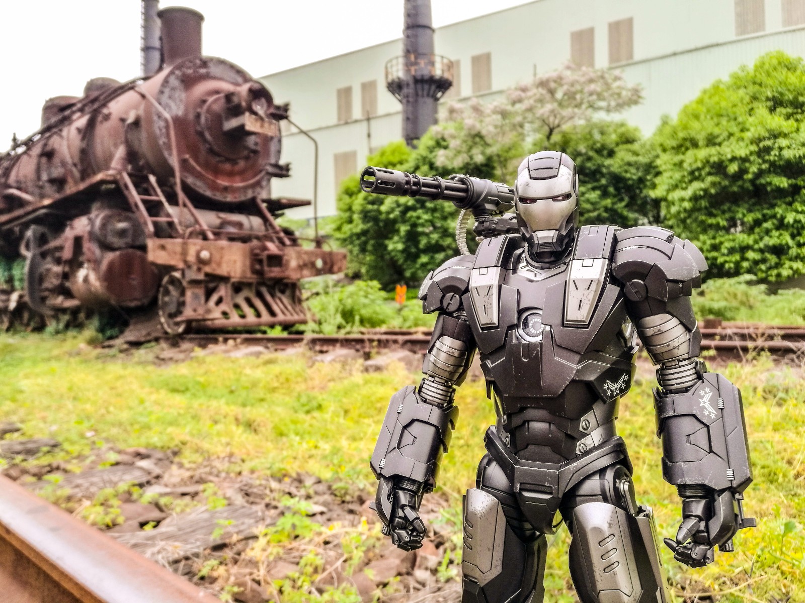 Hottoys 战争机器1.0&苹果核战记阿尔法 外拍