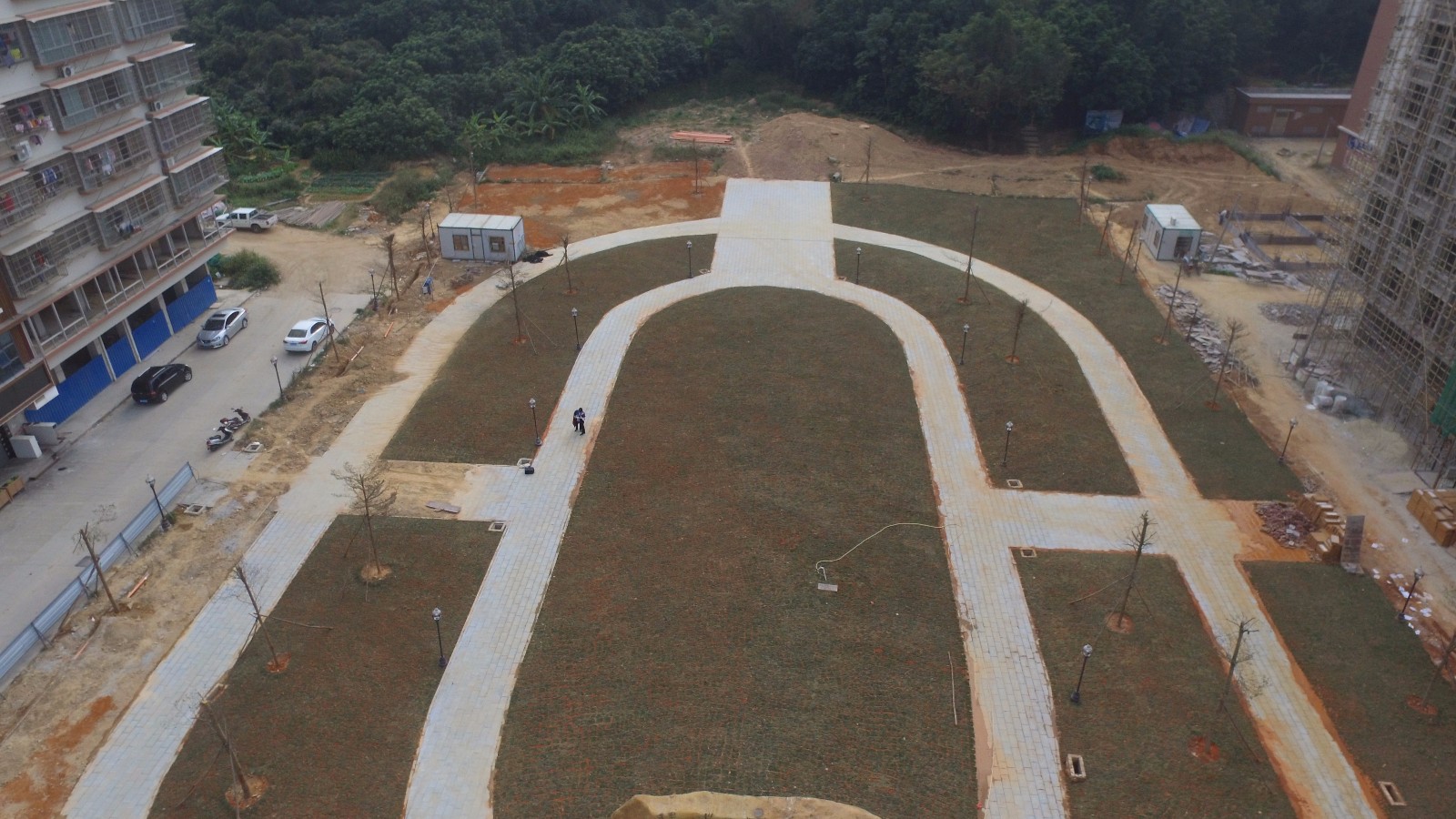 高州挂榜岭森林公园东入口广场真容首次曝光