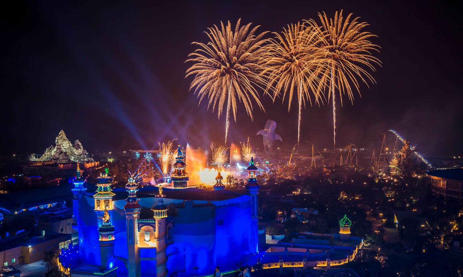 广东珠海长隆春晚的分会场长什么样的