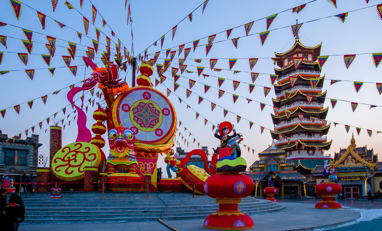 济南方特东方神画新春灯会