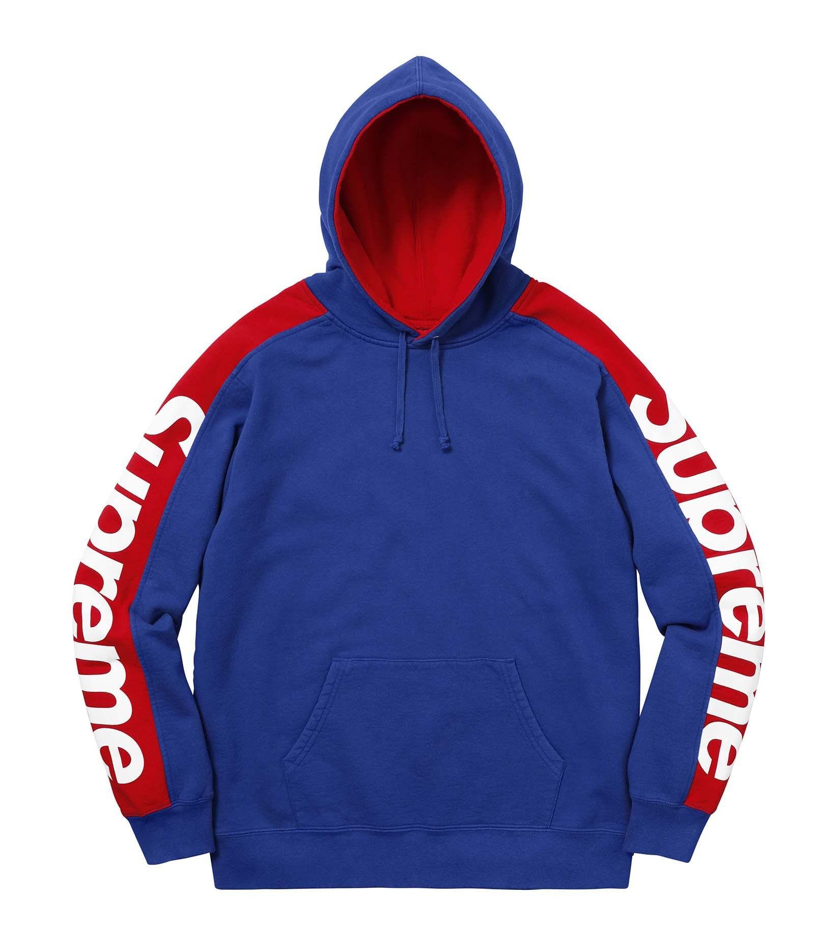 supreme蓝色卫衣,supreme红色卫衣 champion只是配角!supreme 2018 春夏卫衣系列向马丁致敬!