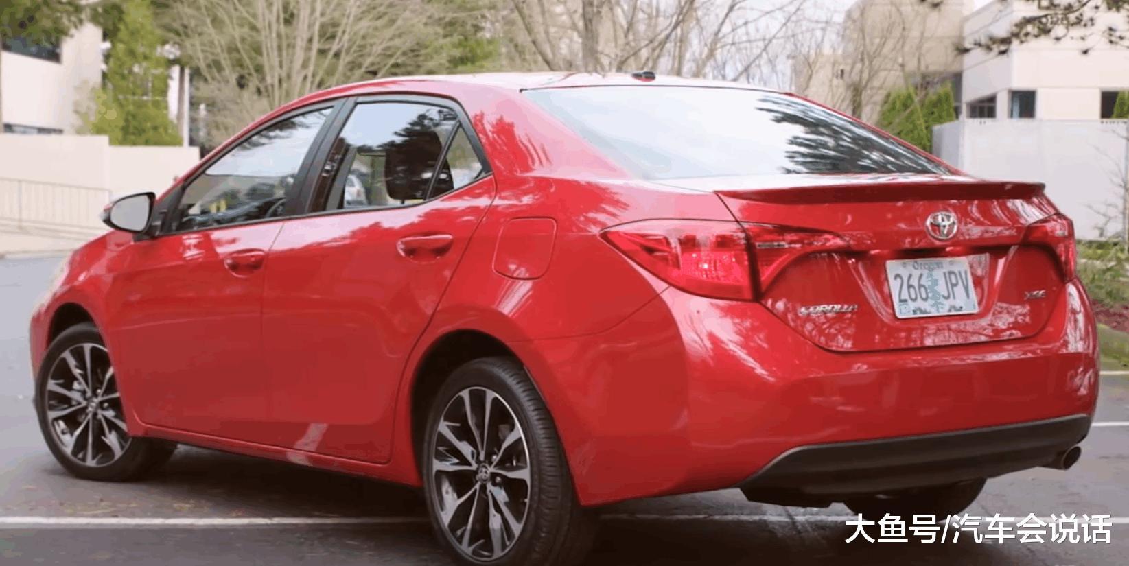 2018新款丰田卡罗拉, 价格不变、颜值更高, 与