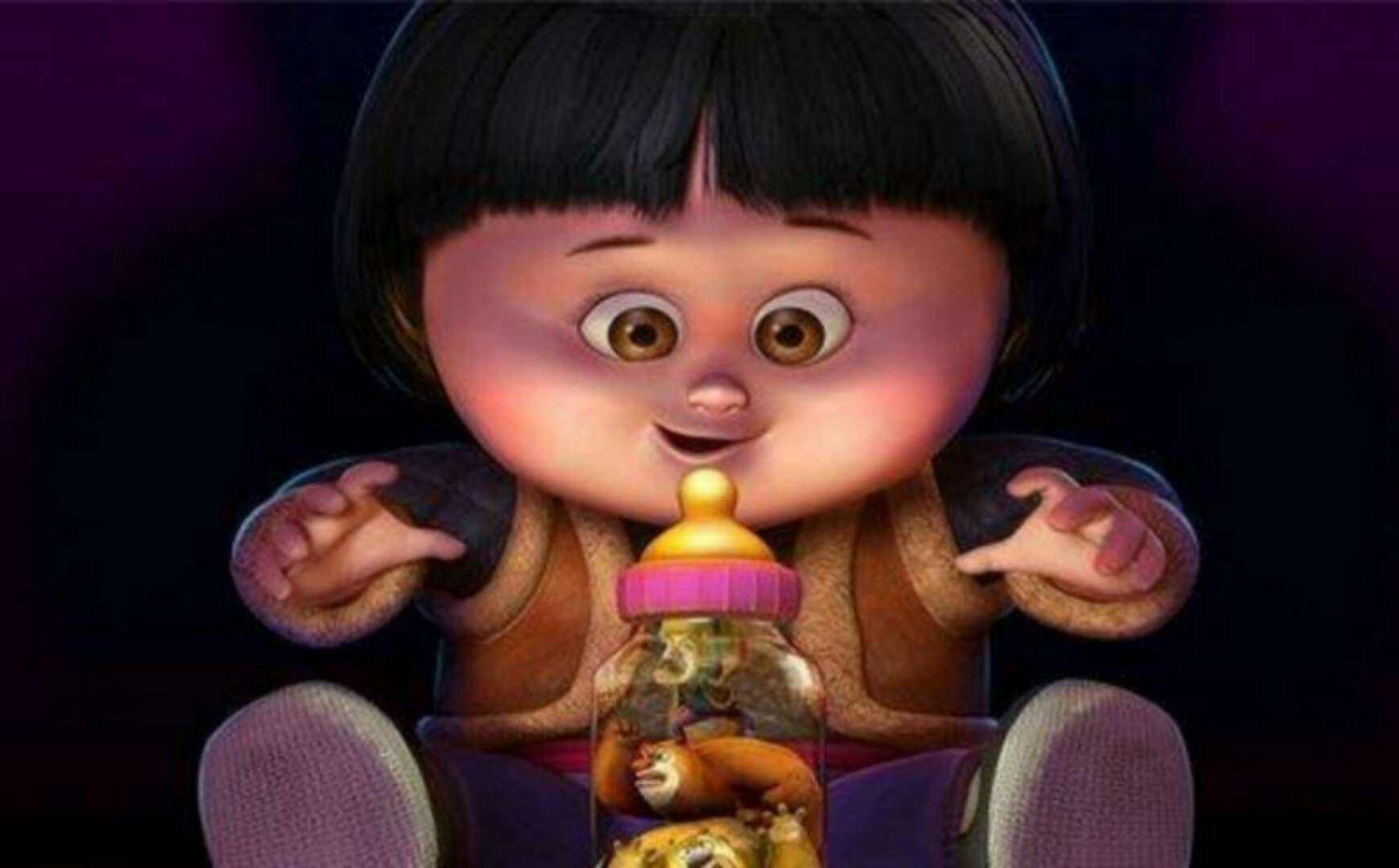 光头强的女儿实在太可爱了