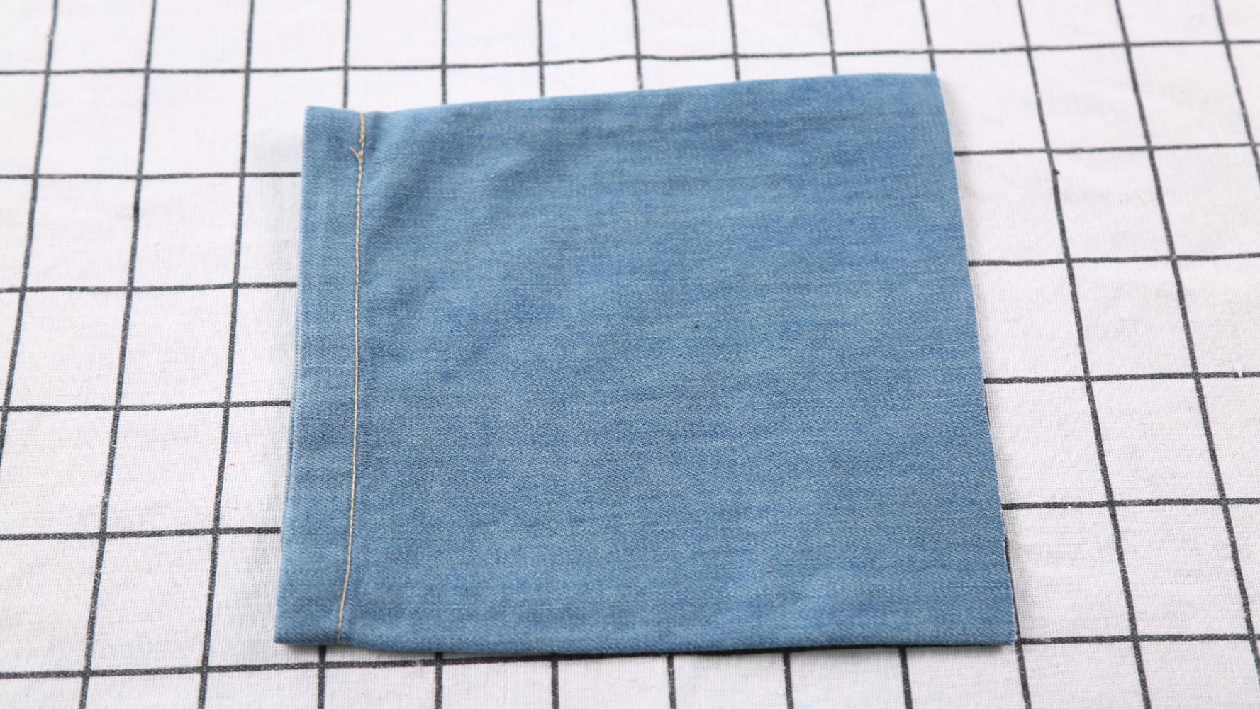 不穿的旧牛仔裤别丢掉, 剪几刀改造一下, 放家里