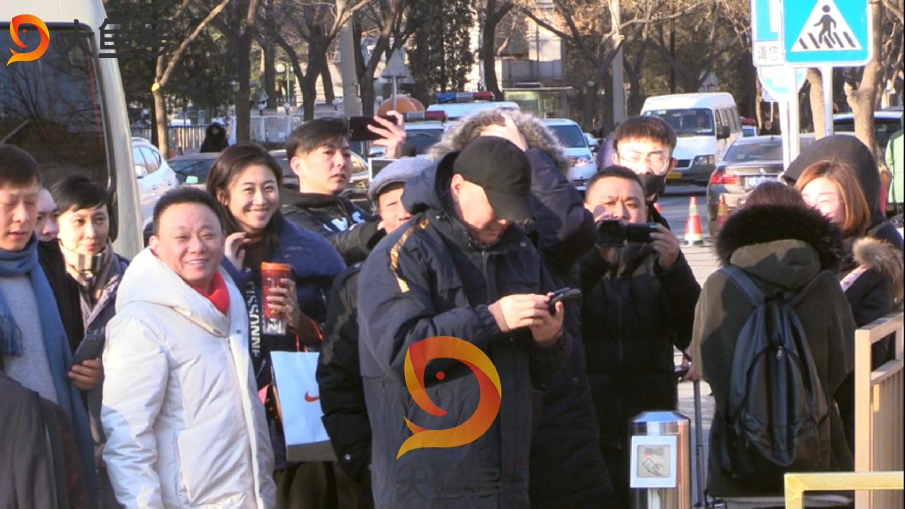 直击春晚语言节目彩排:秦海璐笑容灿烂