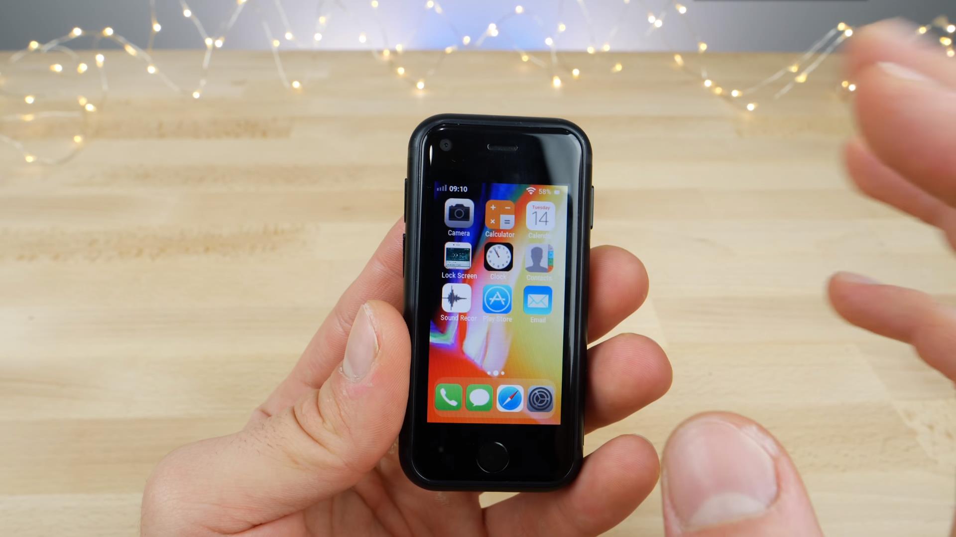 国产2.8寸迷你iPhone,让外国人都感叹的山寨