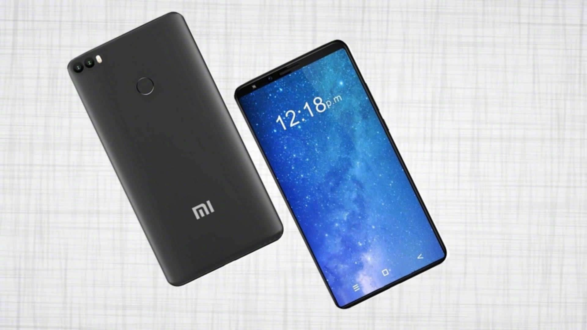巅峰设计!小米max3渲染图:7英寸全面屏