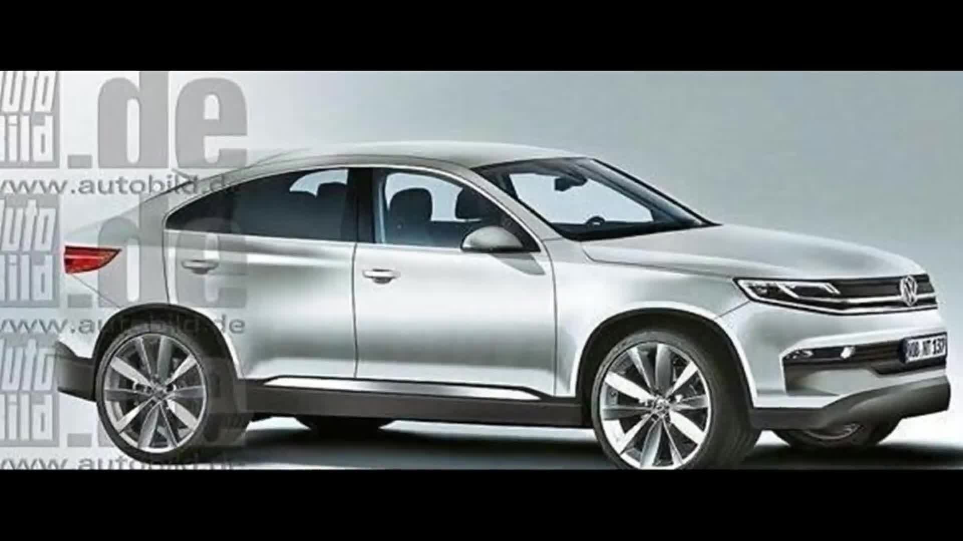 大众途锐轿跑SUV效果图曝光  ​