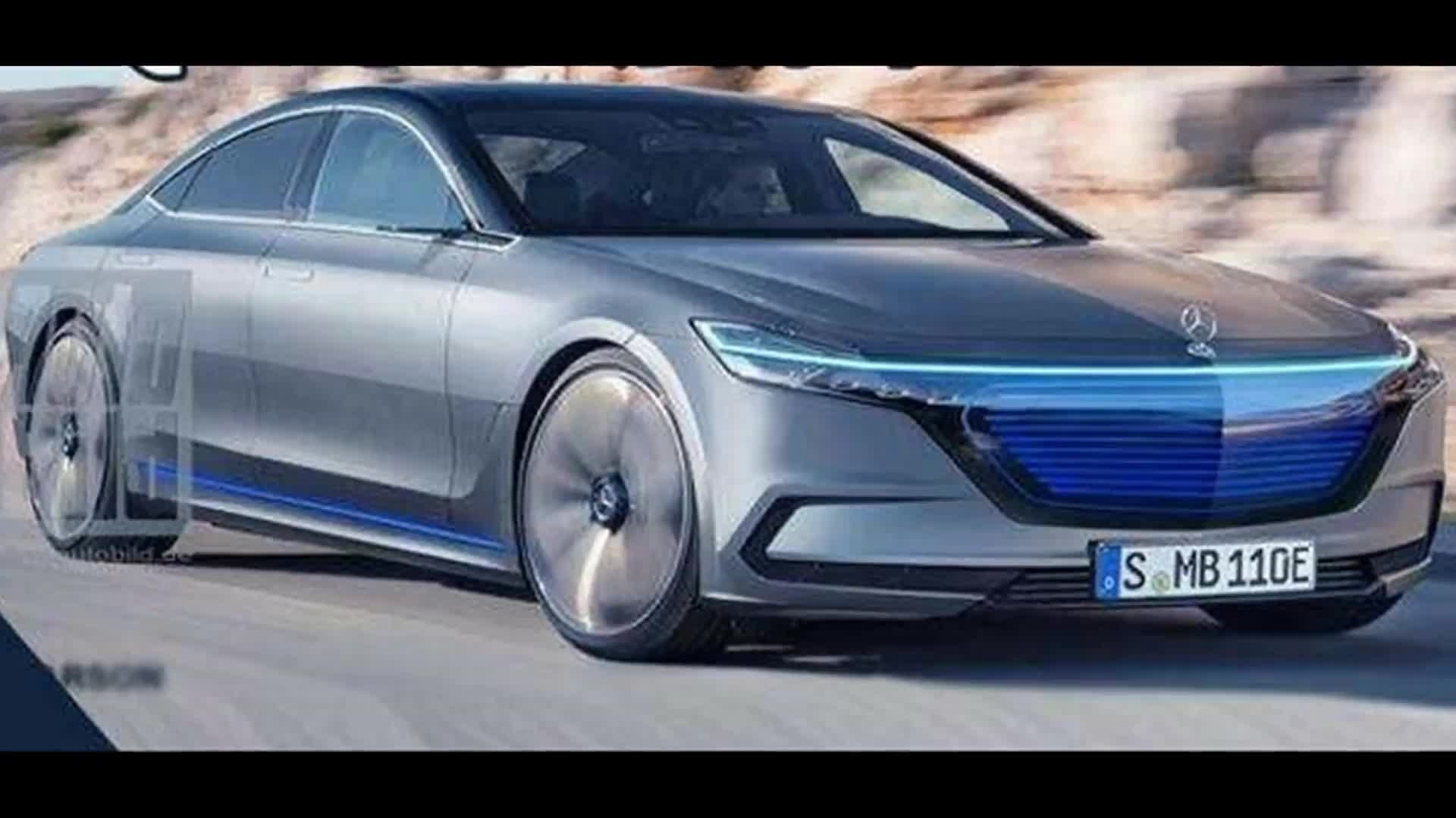 一大波奔驰电动车假想图曝光  ​