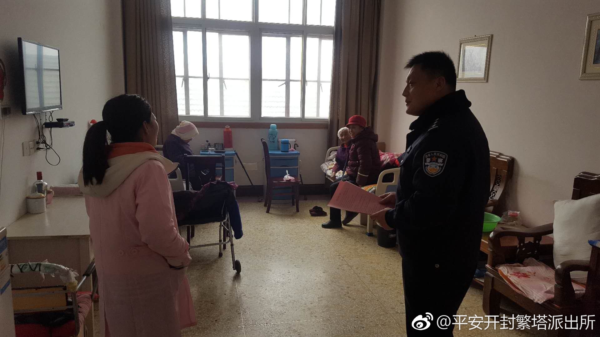 消防宣传进养老院 防火意识根植老人心