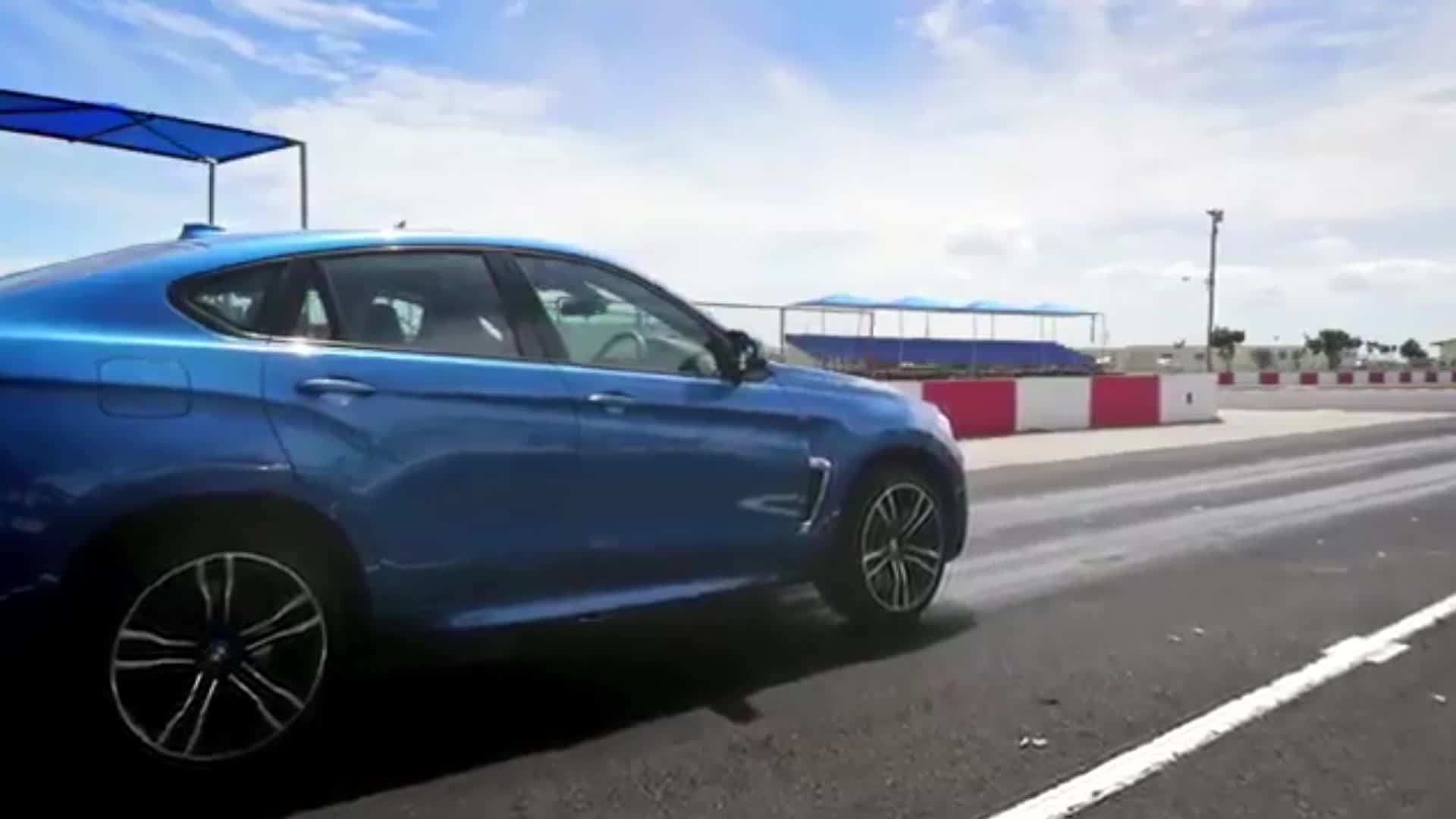 BMW X6和AMG GLE63 ，这两款SUV比速度，猜猜谁最后赢了？...