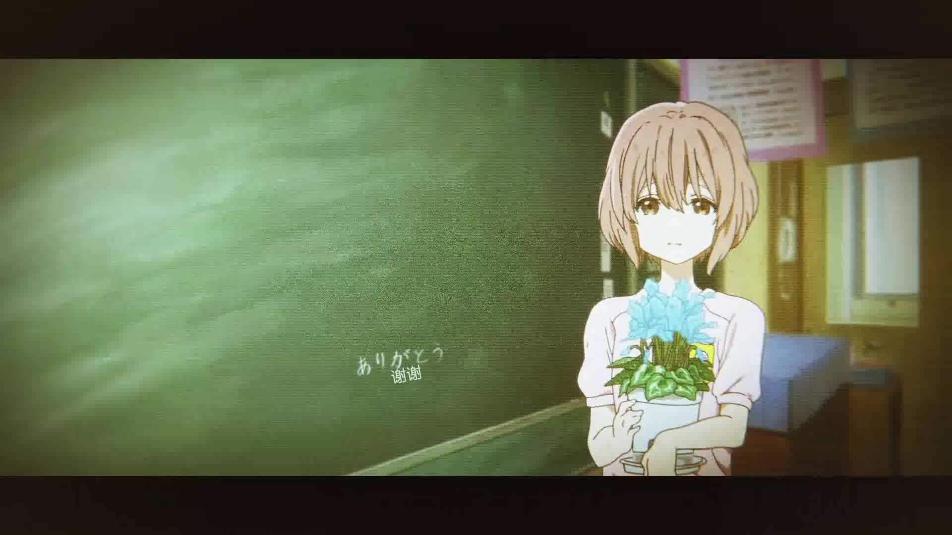 古见硝子1080壁纸,西宫硝子1080壁纸 【声之形】想让你成为我活下去的勇气, 作为转校生的女主角西宫硝子