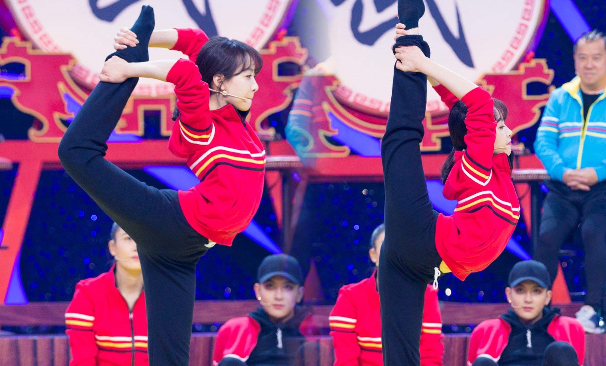 女星一字马:迪丽热巴和景甜很标准,关晓彤有点