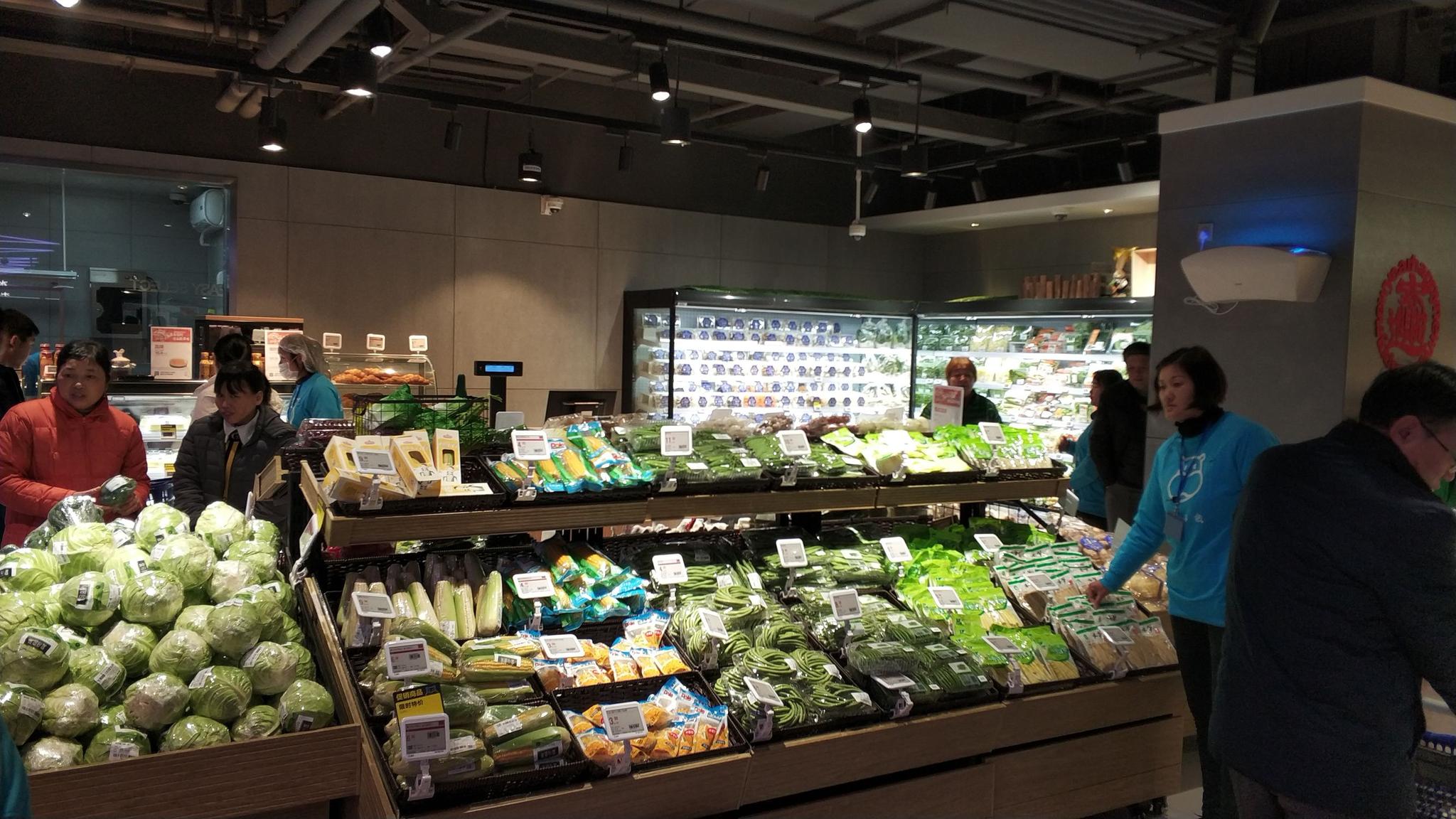 马云的超级网红店盒马鲜生进驻苏州,开启疯狂