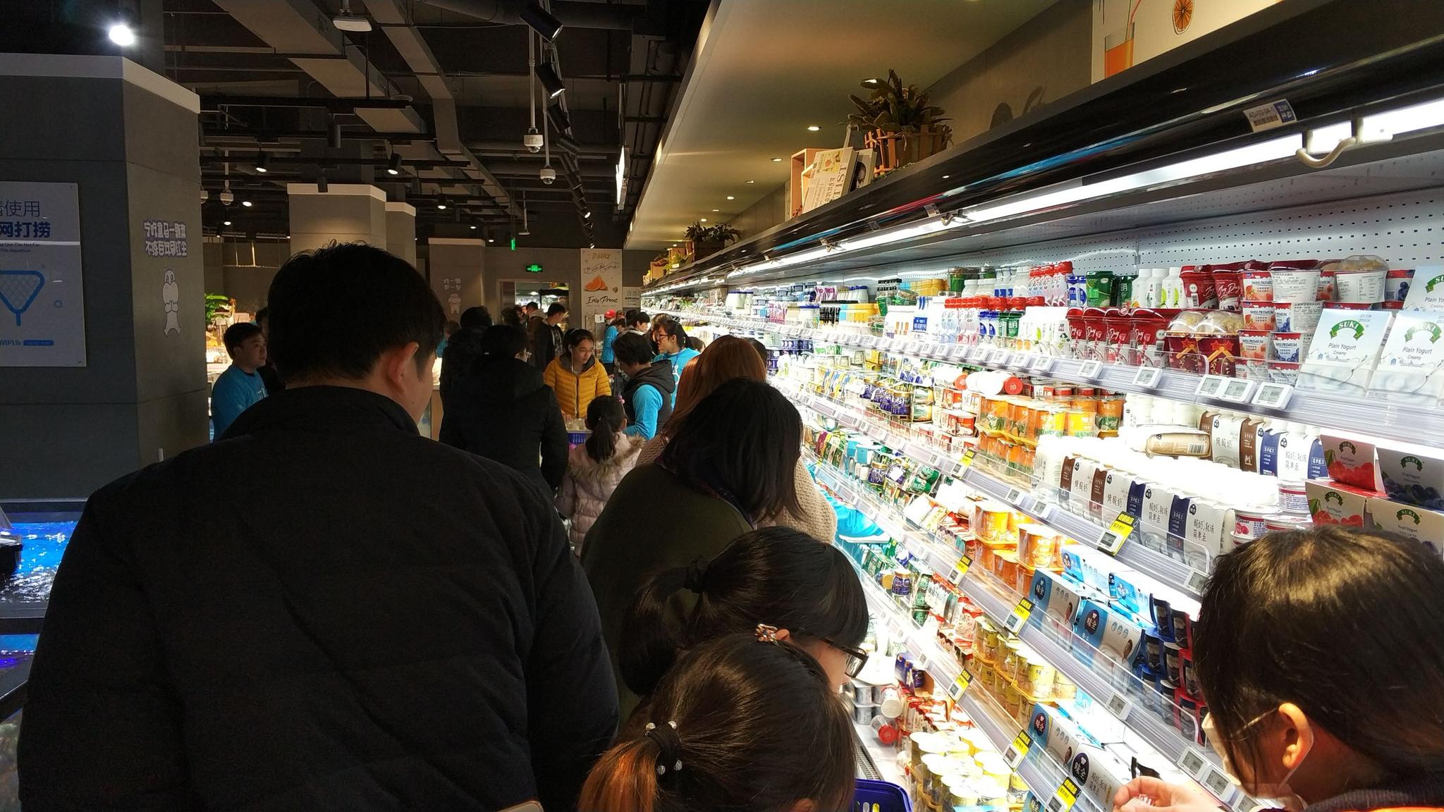 马云的超级网红店盒马鲜生进驻苏州,开启疯狂
