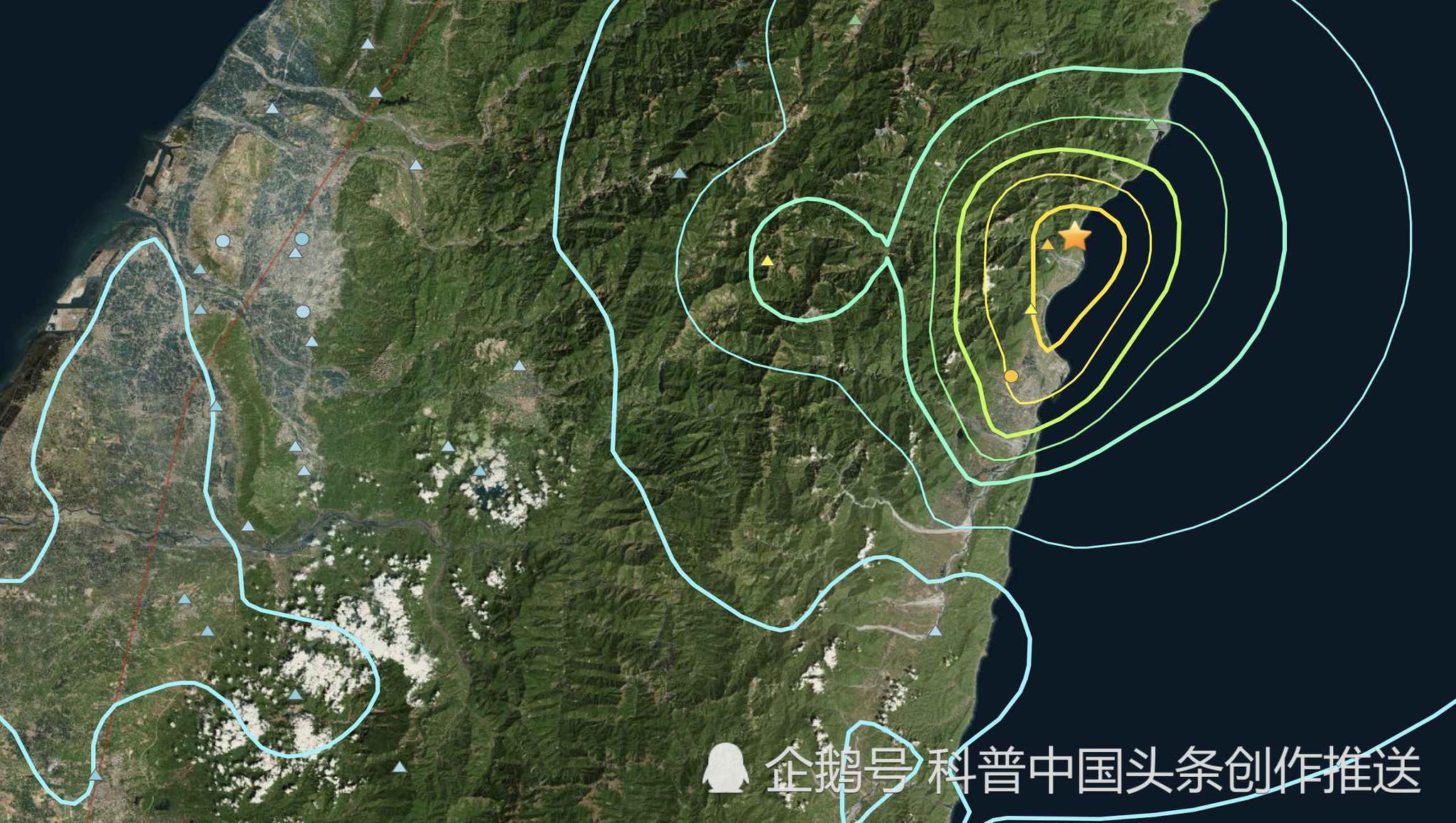 中国地震台网正式测定：台湾花莲县海域发生6.4级地震_四川在线