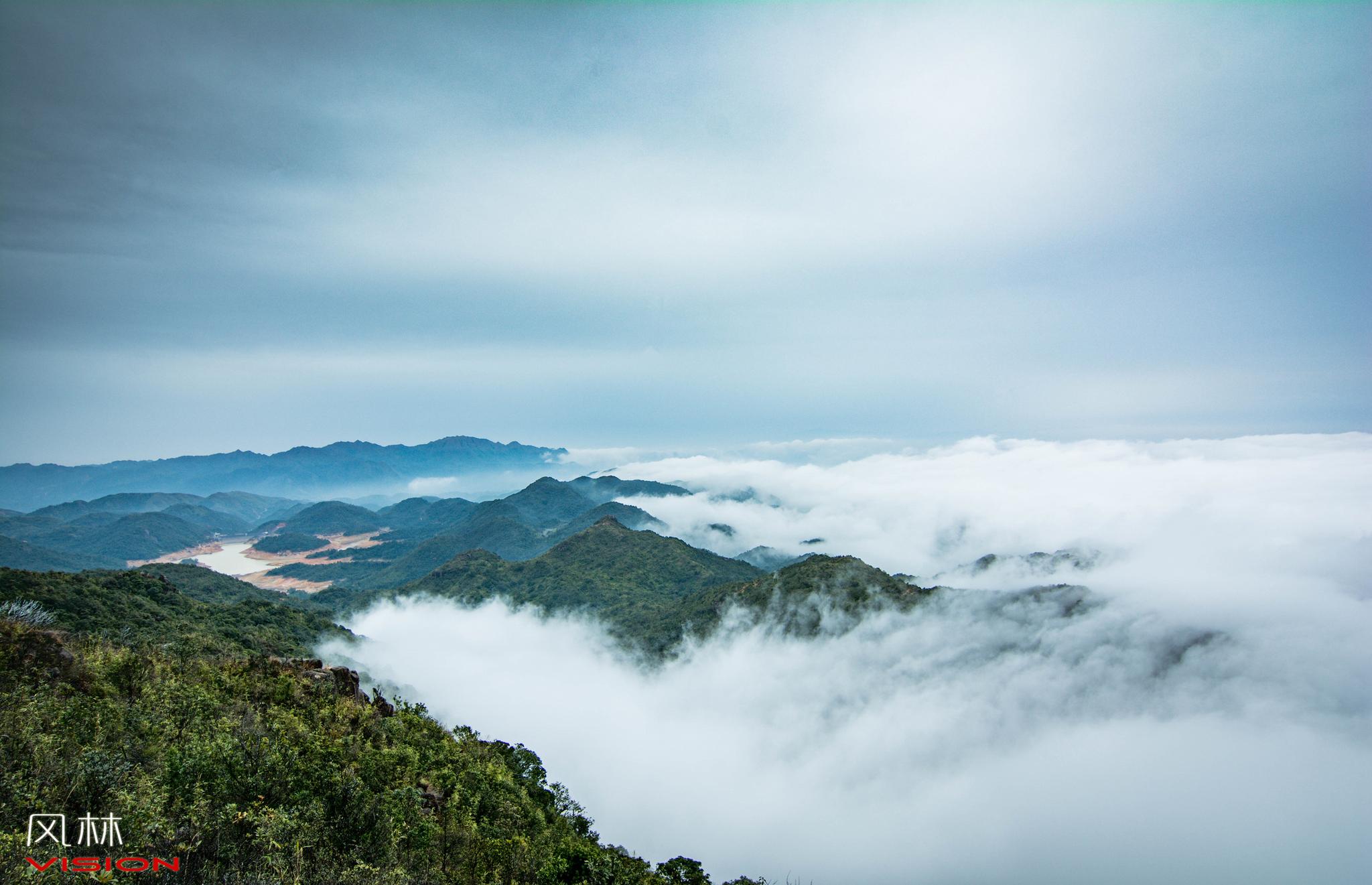 揭西下"雪"了!李望嶂冰山,雾凇美景恍若仙境!