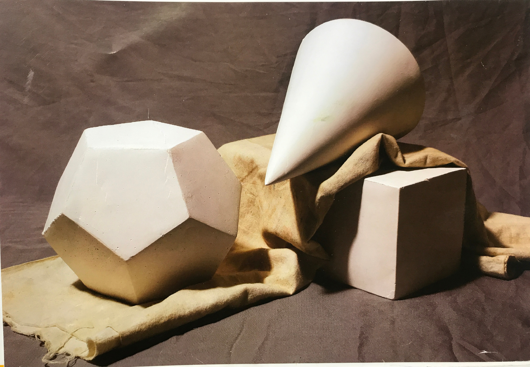 第一七〇集 李汉清老师实用素描基础: 几何体组合结构1