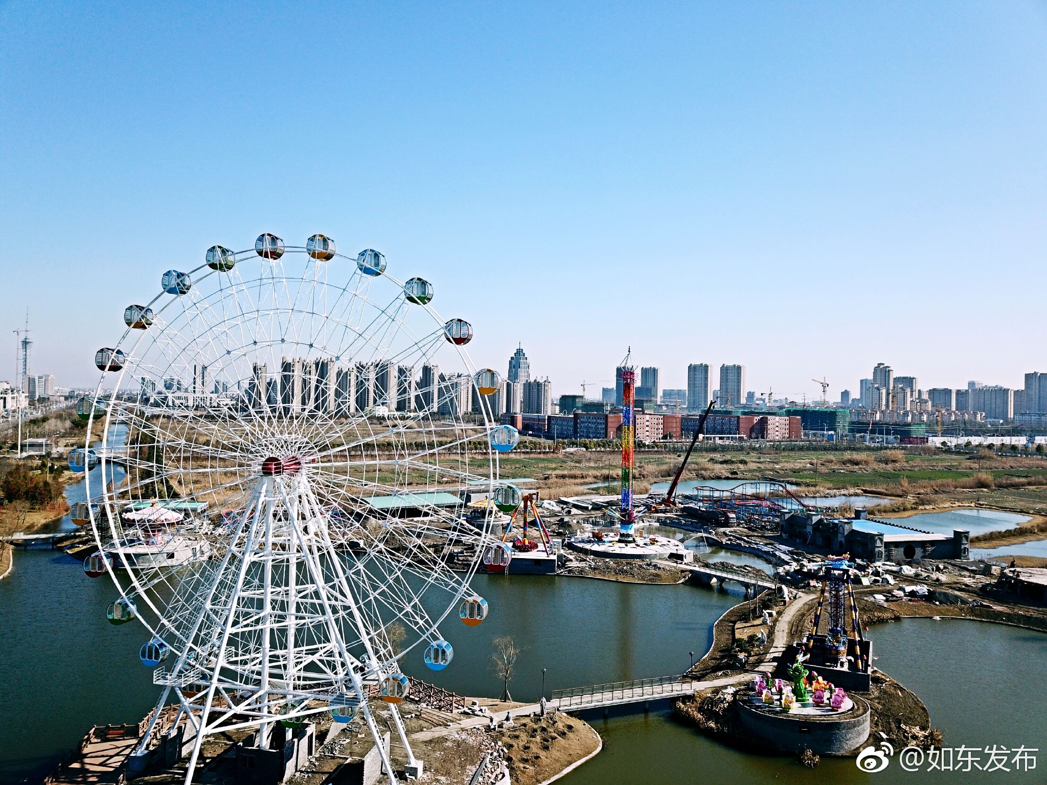 摩天轮来如东了![鼓掌][鼓掌]