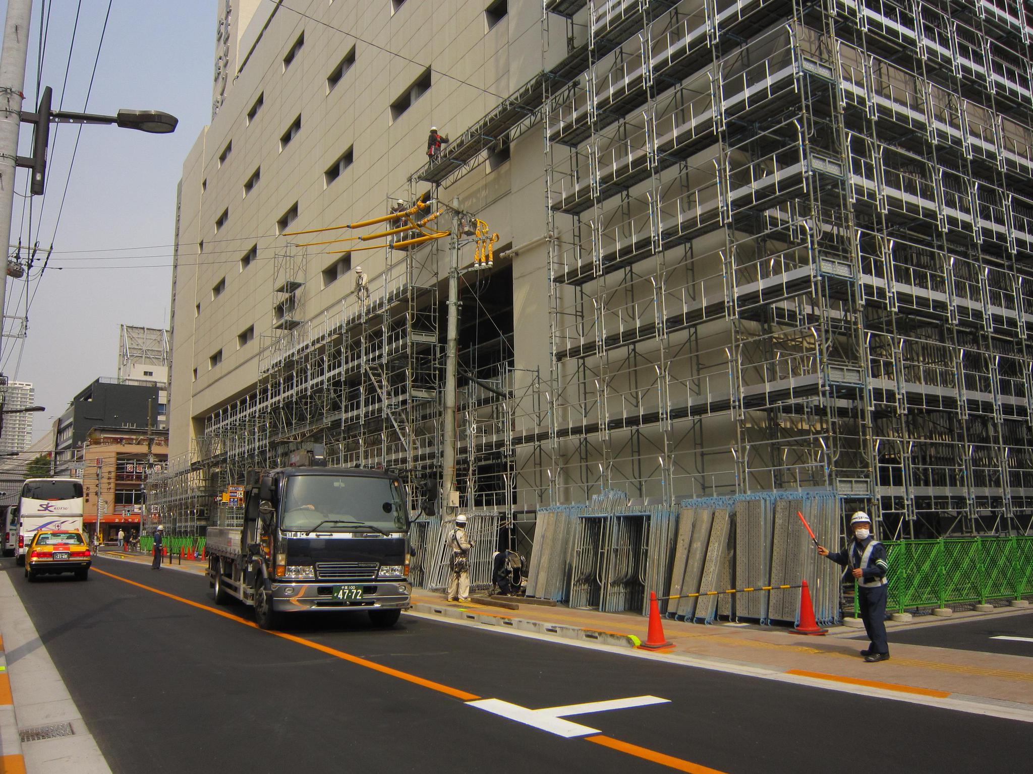 实拍日本建筑工地,可以进来看看这篇文章
