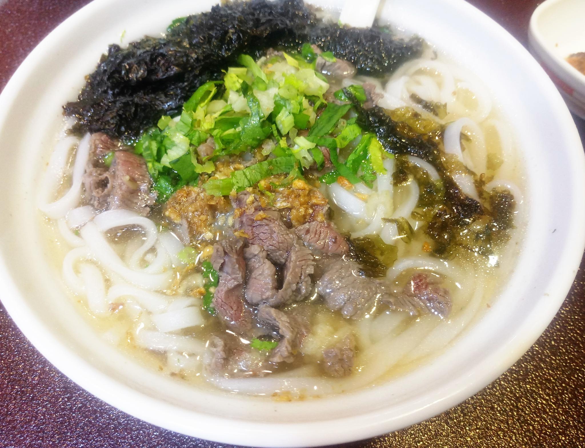 潮州牛肉火锅店，牛肉粿条汤15，牛肉比外面稳定质量