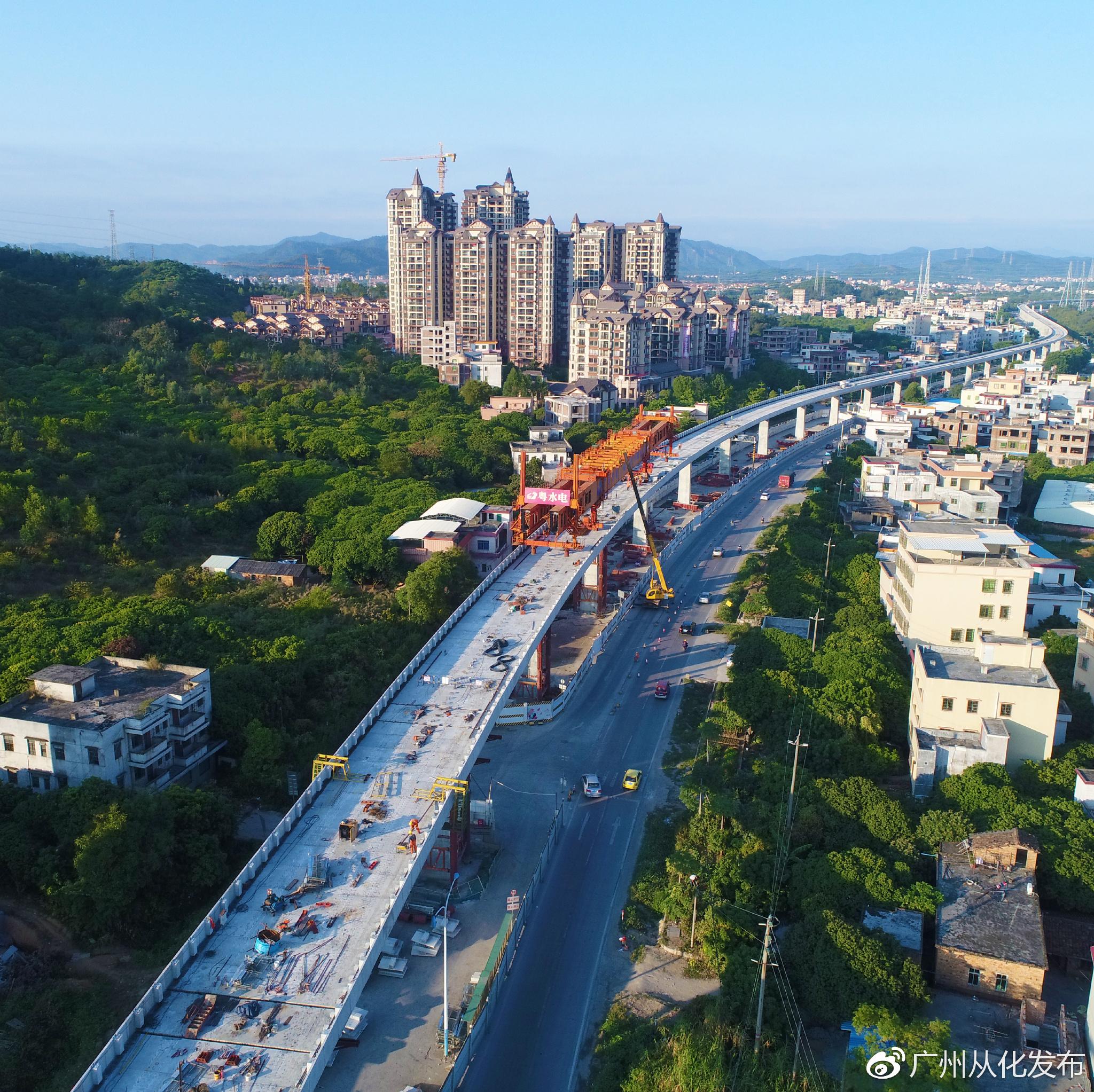 从化区交通基础设施建设取得显著成效