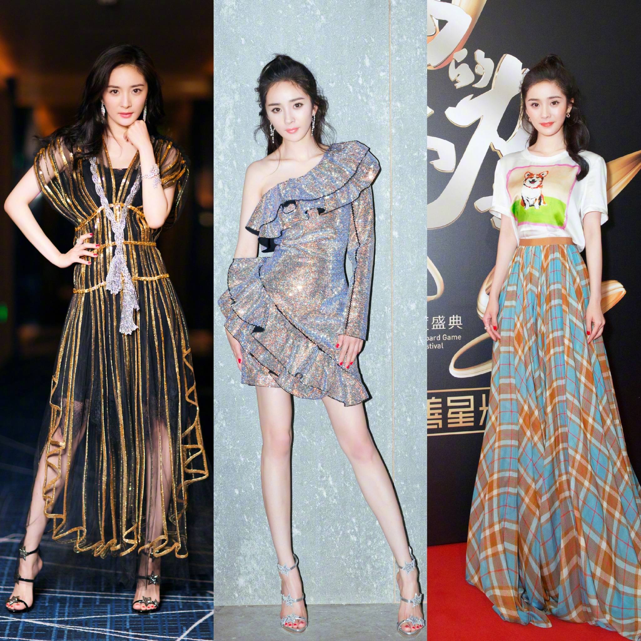 杨幂礼服大盘点,27套礼服演绎不同风格,最后一套亮点十足