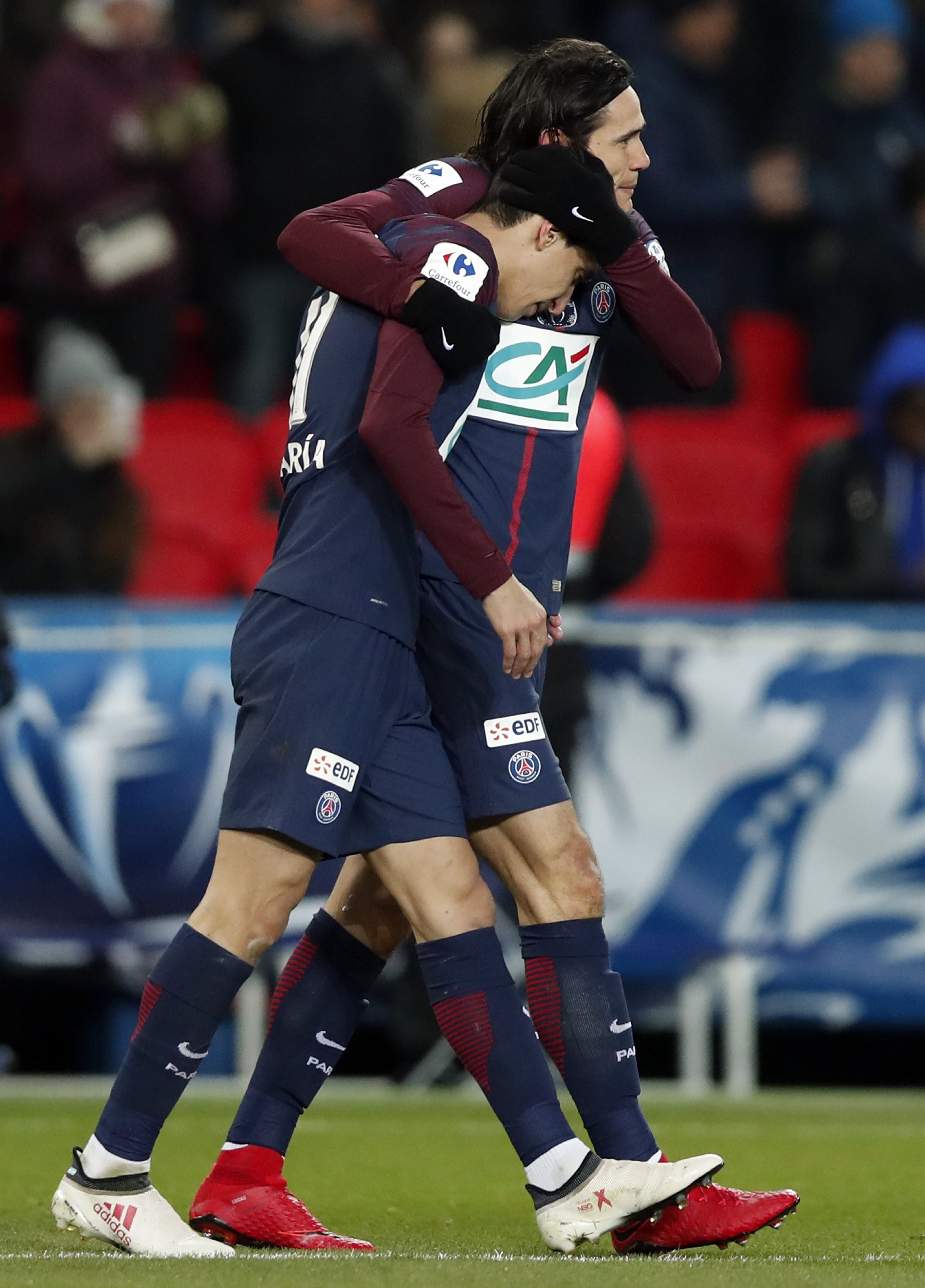 昨夜大巴黎六宫格。2018年2月28日,2017-18赛