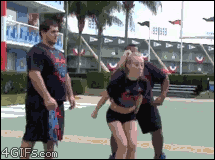 每个臂力大的男朋友都玩不了极限运动哈哈哈