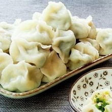 主食之素三鲜饺子