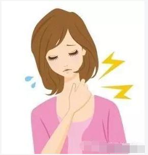 成年的男性、女性处于青春期,脖子上长小肉疙