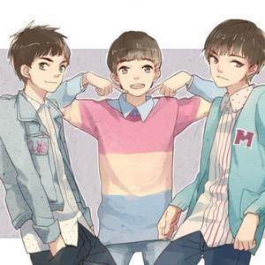 tfboys手绘帅头像