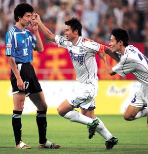 郝海东被称为中国队的鲁尼,在国家队进球最多的球员