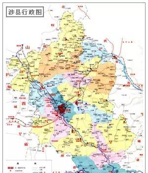 涉县地图.