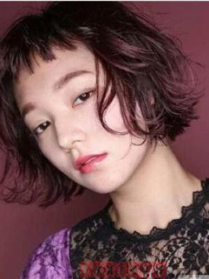最新短发烫发女设计 时尚又减龄!