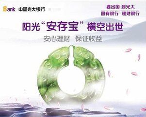 光大银行南阳分行:阳光理财安存宝