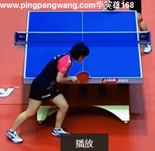 日本囡囡平野美宇横拍勾手发球1