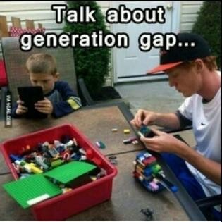 才不是!代沟主要的责任在于父母