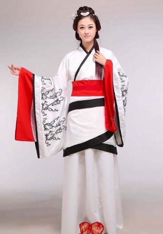 为什么汉服男子礼服大上衣下裳,而女装礼服大多是一体的