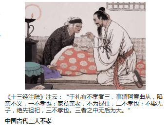 实拍: 古代不孝有三, 指哪三不孝? 你知道吗！