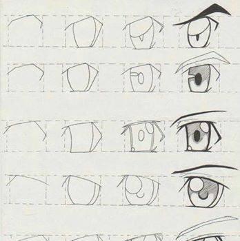 动漫人物眼睛的画法 以及步骤赶紧收藏起来吧