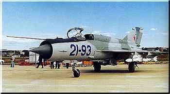 米格-21战斗机老年时代装上了先进雷达,可发射