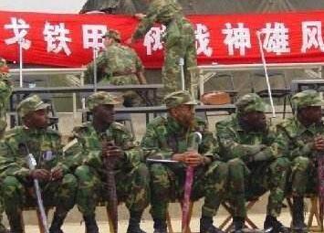 外藉兵团?中国境内有支黑人部队,最大的梦想是