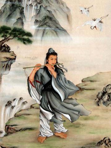 他是吕洞宾的弟子,为韩愈写下半阙传世之篇,骑白鹤得道升仙