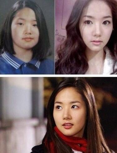 韩国明星整容前后的对比图，权侑莉大变样，tiffany根本认不出