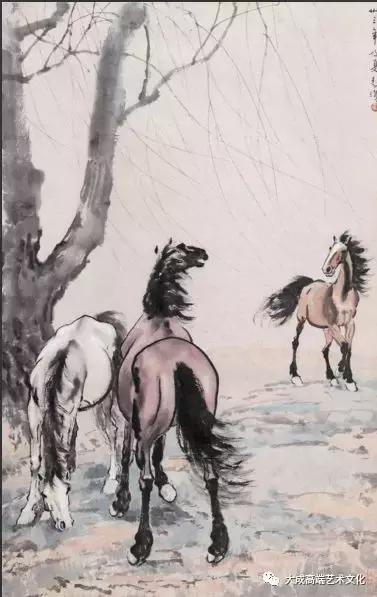 徐悲鸿字画2018年市场行情分析!